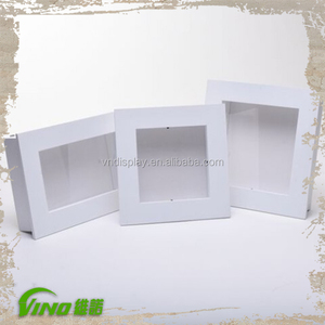 Boîte à ombrage en bois naturel, cadre en bois 8x8, boîte à ombrage, offre spéciale - Product Image 1