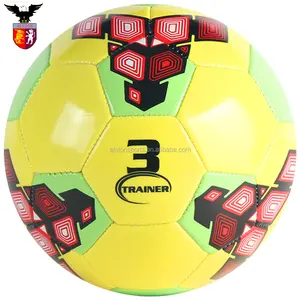 अच्छी गुणवत्ता कस्टम मुद्रण मशीन सिले पीवीसी फुटबॉल गेंद कस्टम फुटबॉल की गेंद के लिए प्रशिक्षण