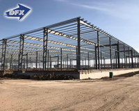 Taller de Diseño de Estructuras de Acero Ligeras Chinas DFX, Almacén, Cobertizo Metálico, Edificio de Hangar
