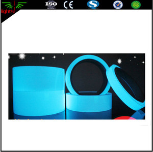 15mm 2.5cm chiều rộng 5M 10m chiều dài màu cam phát sáng trong bóng tối photoluminescent sáng tự dính Sticker vinyl phim Băng - Product Image 4