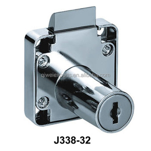 CABINET REPLACEMENT <strong>DRAWER</strong> <strong>LOCK</strong> <strong>WITH</strong> SPRING BOLT 2 KEYS - Product Image 1