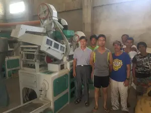 Meilleure vente 20 tonnes par jour ensemble compact machines de moulin à riz combiné