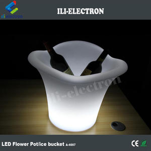 Pas <span class=keywords><strong>cher</strong></span> En Plastique <span class=keywords><strong>Champagne</strong></span> Led Seau À Glace Pour La Bière - Product Image 2