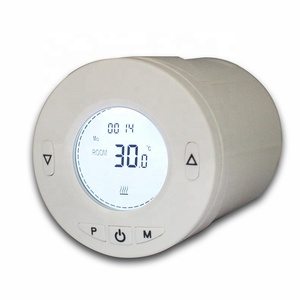 Valve thermostatique intelligente moderne et flexible WiFi sans fil Zigbee <span class=keywords><strong>pour</strong></span> <span class=keywords><strong>radiateur</strong></span>, <span class=keywords><strong>pour</strong></span> usage en appartement avec application Tuya - Product Image 3