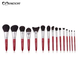 Neuzugang 15 Stück Nano-Makeup-Tools Grundierungsbürste umfassende Makeup-Pinsel professionelles Makeup-Pinsel-Set Hersteller