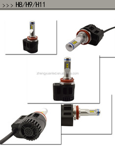 Fabricación de China Ultra Bombilla brillante luz de niebla del coche mz philip luxeon llevó H4 H8 H11H13 9004 9007 luz 55W LED - Product Image 2