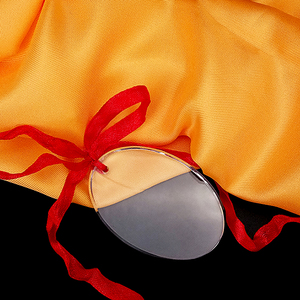 Ornamento in Cristallo a Goccia Personalizzato, Decorazione per Casa/Tempo Libero, Pendente in Vetro Trasparente - Product Image 2