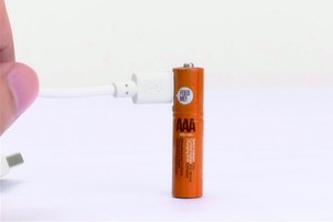 Micro USB nạp tiền AA pin 1.5V AAA có thể sạc lại Ni-MH pin 1000mAh 450mAh tái sử dụng 4 6 5 gói pin - Product Image 4