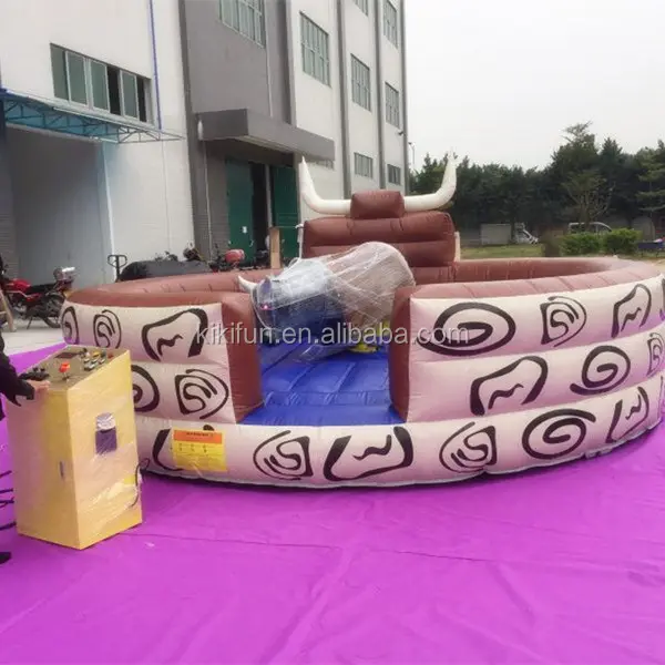 Amusement Equipment High Quality Adjustable Speed Inflatable Mechanical Bull Rodeo Mechanical Bull
