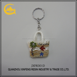 Mode haute qualité sac personnalisé conception vue <span class=keywords><strong>sur</strong></span> la <span class=keywords><strong>mer</strong></span> résine keychain souvenir articles - Product Image 6