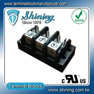 Conector de bloco terminal de distribuição, TGP-085-03A 85a, 3 poles, led