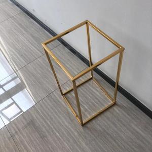 Sogno di nozze <span class=keywords><strong>oro</strong></span> decorazione da tavola in ferro e centrotavola metallico plinto per la decorazione di nozze Premium confezionato in cartone - Product Image 6