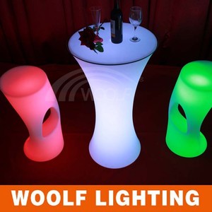 <span class=keywords><strong>bar</strong></span> mobili disegno luci a led sgabello di plastica - Product Image 3