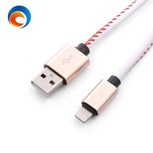 0,25 metros 2,4 personalizable de longitud de carga rápida de datos USB Cable para iPhone - Product Image 1
