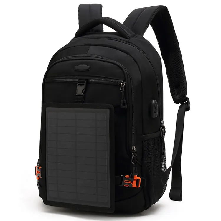 Professional Camera Bag With Solar Panels for Charging Camera Phone Outdoor Backpack Large Capacity
