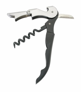 Multifuncional plegable camarero doble con bisagras sacacorchos <span class=keywords><strong>cerveza</strong></span> botella de vino abridor - Product Image 1
