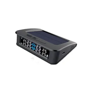 Ces-monitor de alarme de pressão de pneus, energia solar, sem fio, automático, pneus tpms-sensor de pressão de pneus tp5000