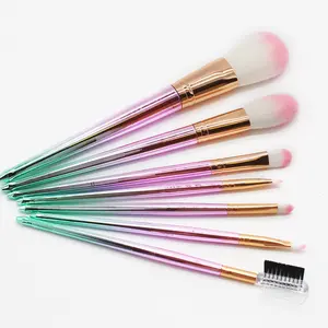 Professional Factory Glitter Makeup Brush 2020 Set With Bling Makeup Brush Kit Handle