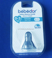 Lot de sucettes pour bébé, emballage blister transparent personnalisé, emballage blister de présentation au détail pour sucettes pour bébé