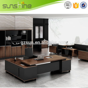 Ys13 soleil moderne bureau exécutif ceo bureau bureau mobilier de bureau réception - Product Image 6