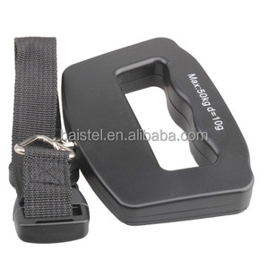 50kg 10g Scala Dei Bagagli Portatile per Valigia Borsa Da Viaggio Bagaglio <span class=keywords><strong>Pesa</strong></span> Digitale Scala D'attaccatura del Gancio di Pesca LCD Retroilluminazione - Product Image 4