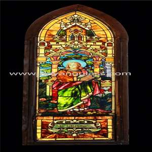 Classica elementi religioso galleggiante stained glass prezzo - Product Image 3