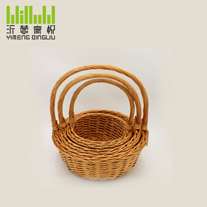 Hot Selling High Quality New Shopping Large Wicker <strong>Wall</strong> <strong>Hanging</strong> <strong>Baskets</strong> - Product Image 2