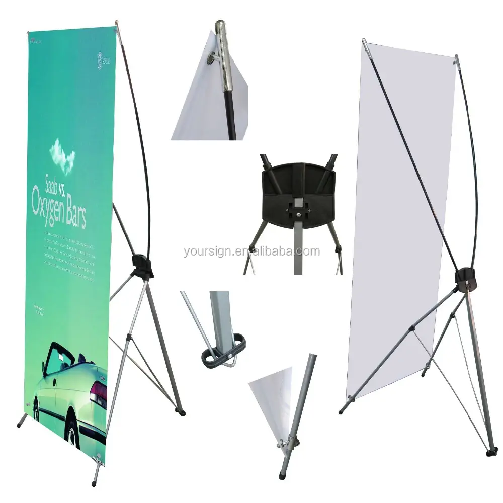 Budget Flex Publicidade X Banner Stand com Banner Gratuito e Bolsa de Viagem