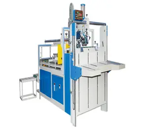 Semi-automatic carton box folder gluer machine