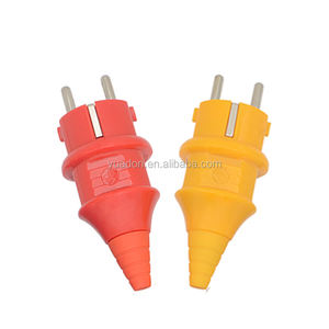 Pour YUADON YD-002P 16A 250V AC étanche IP44 prises de courant électrique prises EU Franch/Schuko 2 broches mise à la terre métal industriel fo - Product Image 6