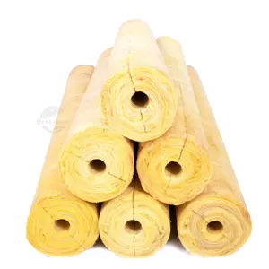 Building use Waterproof and anti-moisture thermocol sheets Glass wool pipe Insulation