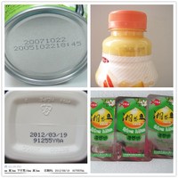 Machine de codage numérique portable à faible coût, imprimante à jet d'encre manuelle, tampon de date, imprimante de date d'expiration pour bouteilles en PET, sacs en plastique, sachets