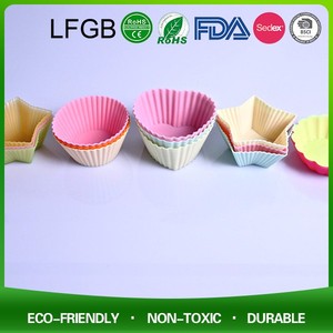 Silicone Mini <span class=keywords><strong>tartelette</strong></span> Pan Silicone micro-ondes gâteau de cuisson Pan Silicone <span class=keywords><strong>Muffin</strong></span> moules - Product Image 1