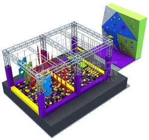 Trẻ Em Thể Thao Giải Trí Leo Núi Phòng Tập Thể Dục Công Viên Giải Trí Thiết Bị Sân Chơi Trong Nhà Để Bán - Product Image 5