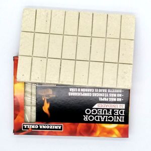 Ccicc FS-016 Factory Direct White Fire Starter Cubes Solid Fuel Wood Long-Lasting Odorless Firelighters for <strong>BBQ</strong> &amp; Camping Grills - Product Image 1