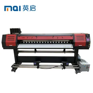 1,8 m digital máquina de impresión uv de precio con doble XP600 la cabeza