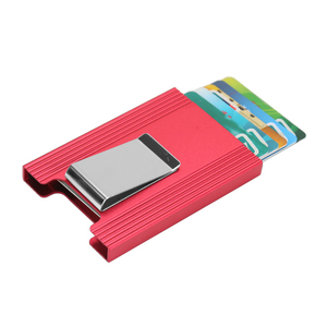 <span class=keywords><strong>Porta</strong></span> <span class=keywords><strong>carte</strong></span> di credito automatico con blocco RFID in alluminio - Product Image 5