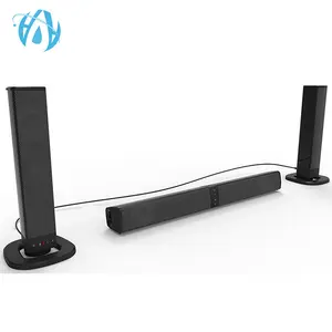 Separabile Soundbar con bass Wired e Wireless Surround Sistema Audio per la TV, PC, Tablet, Smart Phone, casa Theat