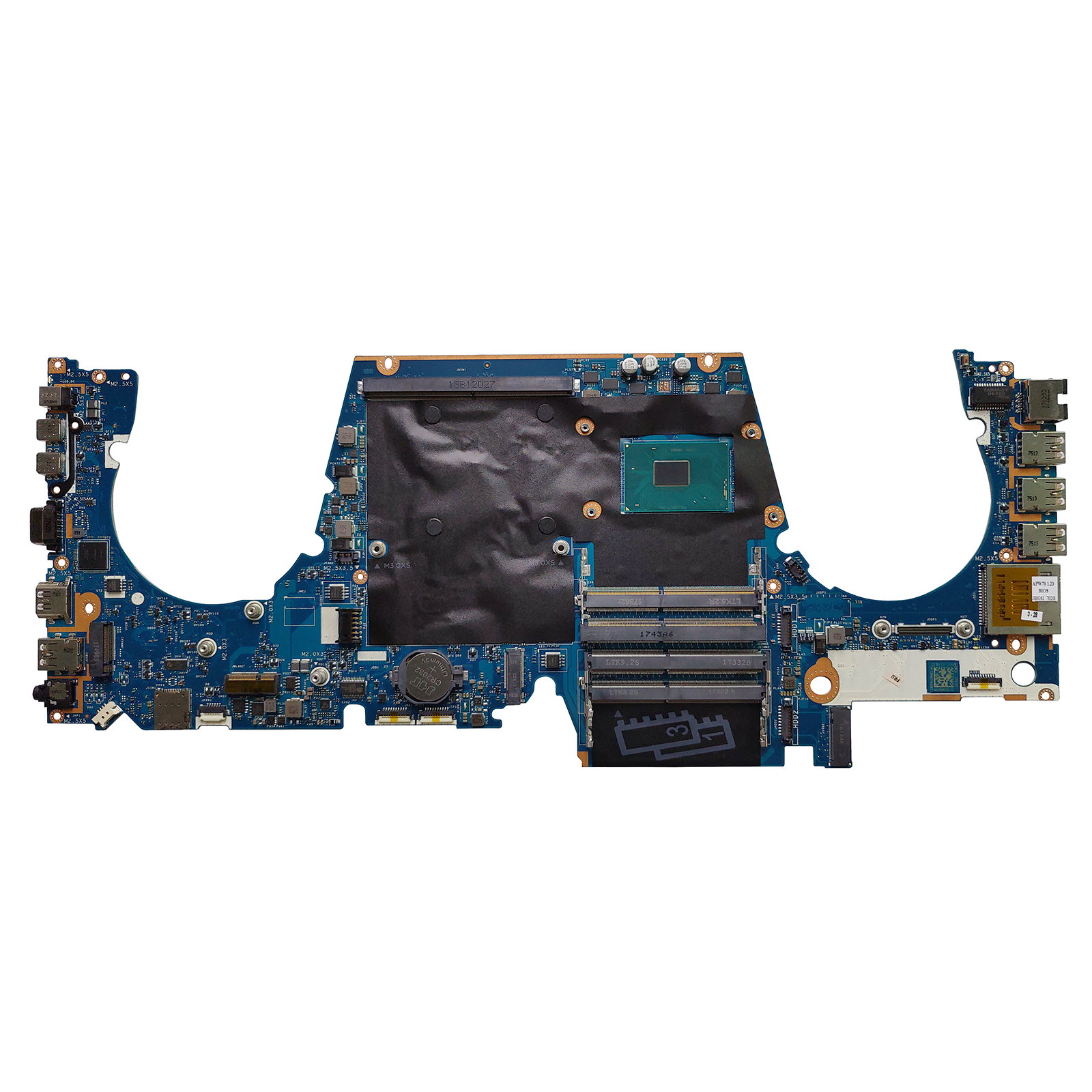 848302-001 848304-001 для HP ZBook 17 G3 материнская плата i7-6820HQ LA-C391P