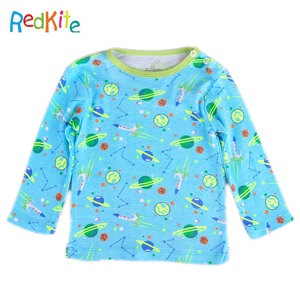 Moda Niño bebé manga larga OEM diseños camisetas las muchachas blusa camiseta - Product Image 5