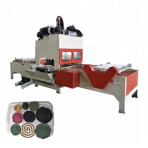 raw material paper pulp mosquito repellent coil(fiber coil) making machine plant from factory direct sale