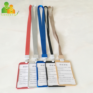 Nhà Máy Bán Buôn Biểu Tượng Tùy Chỉnh Dây Buộc Huy Hiệu Nhân Viên Thẻ Kinh Doanh <span class=keywords><strong>Polyester</strong></span> Dây Buộc Cho Id Chủ Thẻ - Product Image 2