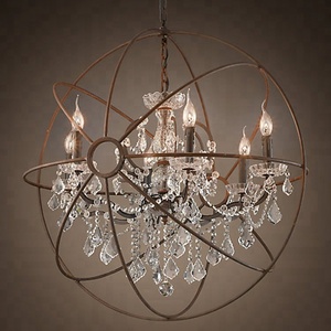 Foucault của Orb rõ ràng Đèn Chùm Pha Lê Cristal đèn cổ điển pha lê chiếu sáng Cristal mộc mạc cozee treo ánh sáng 32 "cz2518/12 - Product Image 1