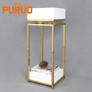 Living Room Furniture Corner White Wooden <strong>Tall</strong> Flower Stand Living Room Side <strong>Table</strong> - Product Image 2