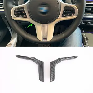 자동차 액세서리 인테리어 장식 스티어링 휠 삽입 장식 배지 BMW X5 2019 자동차 스타일링