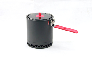 <span class=keywords><strong>Pot</strong></span> de camping en aluminium anodisé dur, avec poignée <span class=keywords><strong>pliable</strong></span>, livraison gratuite - Product Image 3