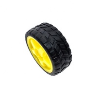 Roue en caoutchouc / Accessoires pour robot / Voiture de patrouille télécommandée / Pneus de voiture intelligents / Roue de châssis