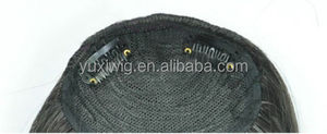 2016 Factory Price Natural Looking <strong>Black</strong> Straight Fringe Bang <strong>Clip</strong> <strong>in</strong> <strong>Hair</strong> <strong>Extensions</strong> - Product Image 3