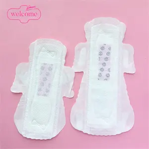 Extra care safe color sanitary pad size of a girl organic pads women