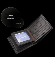 Dompet Pria Baellerry Kulit PU Model Pendek Laris Manis Klasik Dengan Tempat Kartu, Dompet Koin Pria Tempat Kartu